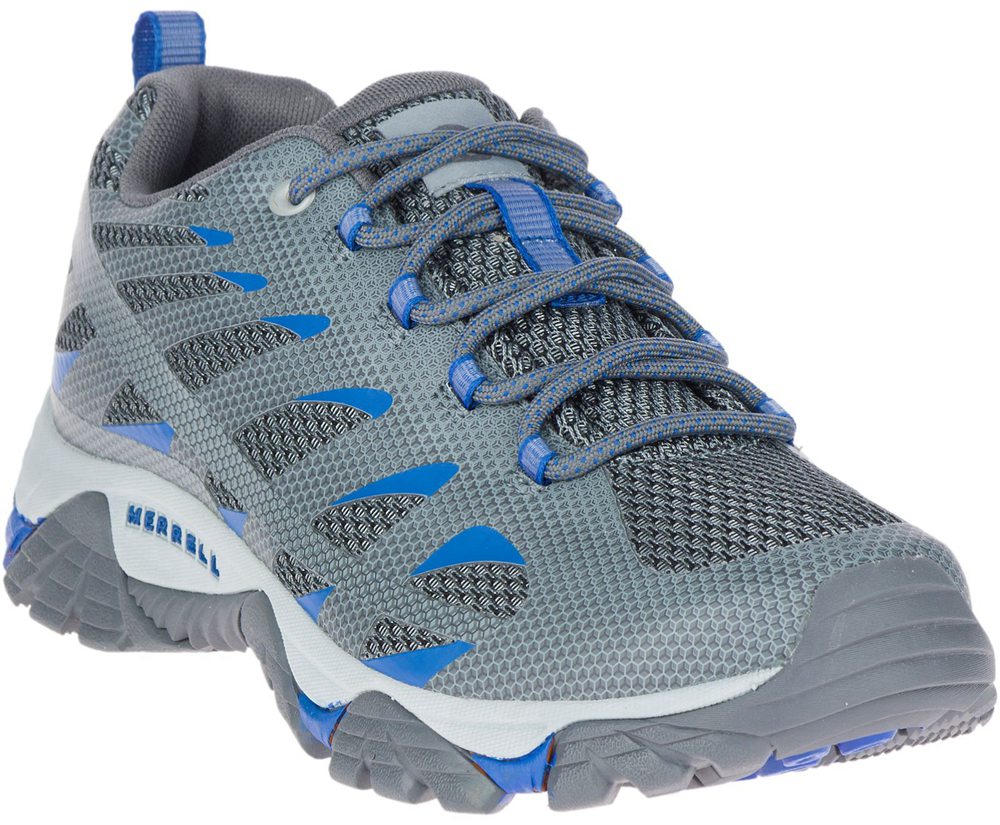 Merrell Hiking Shoes Grey - Moab Edge 2 - Mens 71WBIOJDT